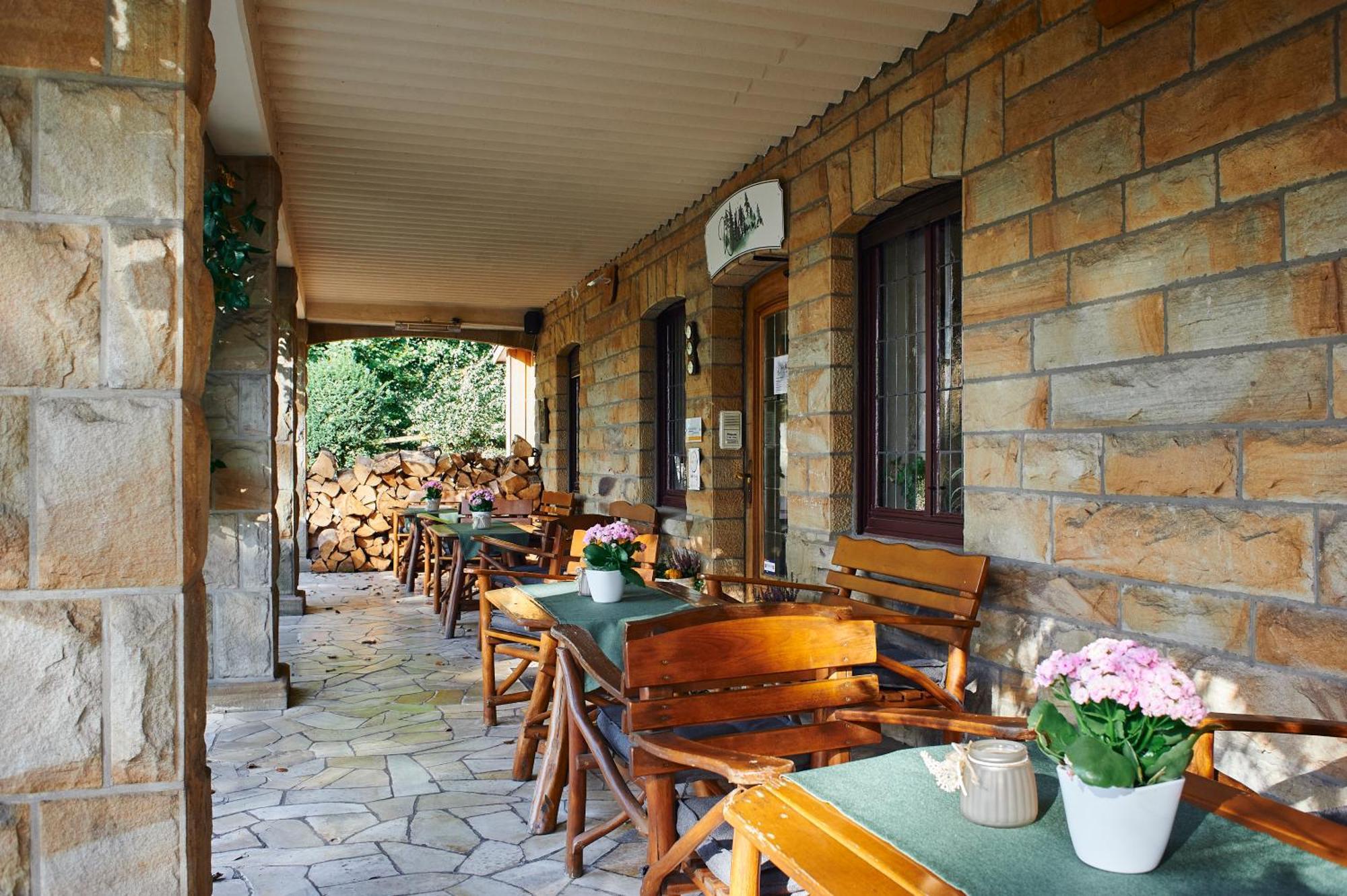 Hotel Restaurant Waldschloesschen Lienen Ngoại thất bức ảnh